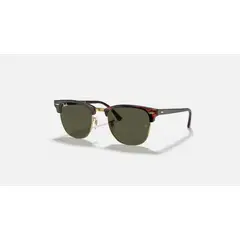 RAY BAN - Lentes de sol Ray-Ban Clubmaster CareyG-15 Verde 55 mm RB3016 W0366 55-21