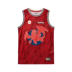 POKEMON - Camiseta de baloncesto Charizard Niño Talla XS