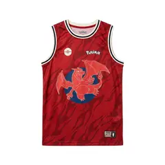 POKEMON - Camiseta de Baloncesto Charizard Niño Talla M