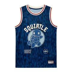 POKEMON - Camiseta de Baloncesto Squirtle Niño Talla S