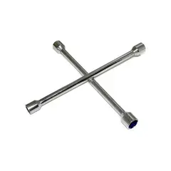 JET - Llave Cruz Cromada Para Llanta De Auto 14 Pulg