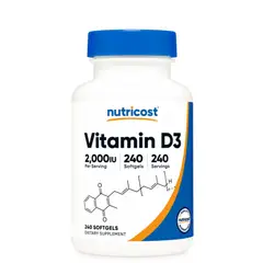 Nutricost - Vitamina D3 Vitamin D3 2000 iu 240 cap