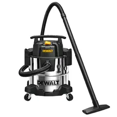 DEWALT - ASPIRADORA SOPLADORADE POLVO Y LIQUIDO 20 LITROS 1050W ACERO INOXIDABLE DXV20S-B2