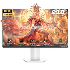 TCL - Monitor 24 24G54 FHD MiniLED 100Hz White
