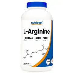 Nutricost - L Arginina Arginine 1000 mg Tabletas