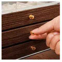 OEM - Joyero Organizador de 3 Niveles Acrílico Elegante