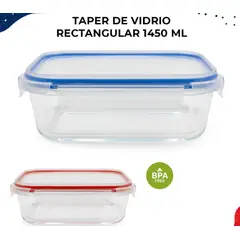 GENERICO - TAPER DE VIDRIO HERMETICO