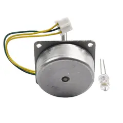 GENERICO - Generador Trifásico AC sin Escobillas 3-24V Motor Eólico Manual con LED