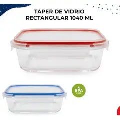 GENERICO - TAPER DE VIDRIO HERMETICO