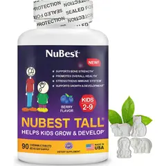 GENERICO - NuBest Tall Kids - Vitaminas para niños pequeños y vitaminas para niños de 2 a 9 años
