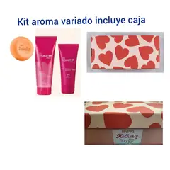 Natura - Kit humor gel de cuerpo + crema de manos y jabon