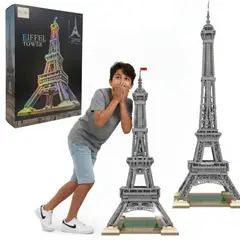 GENERICO - Juego de bloques de construcción COIL Torre Eiffel 2815 piezas 90cm