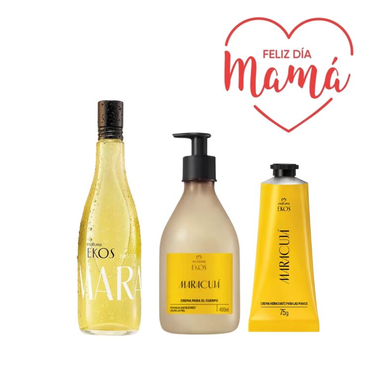 KIT MARACUYA EAU DE TOILETTE 150 ML + NECTAR 400 ML + CREMA DE MANOS 75 GR