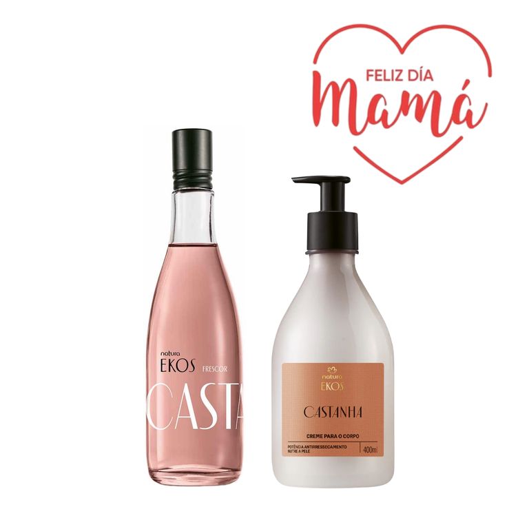 SET EKOS CASTAÑA EAU DE TOILETTE 150 ML + NECTAR 400 ML