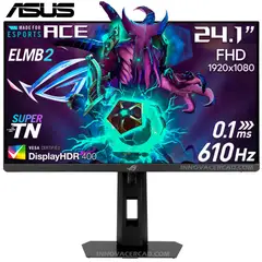 ASUS - Monitor ROG Strix XG248QSG Super TN 24.1 FHD (1920 x 1080) 610Hz, 0.1Ms