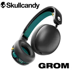 SKULLCANDY - Grom XT Wireless Audifonos Bluetooth On Ear para Ninos - No Smokin Buds