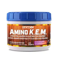 EVOGEN - Amino K.E.M 30 servicios - Aminoácidos y Electrolitos - Orange Passion