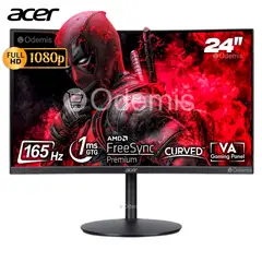 ACER - Monitor Ei242Qr S Fhd 165Hz 1Ms Curvo Amd Freesync