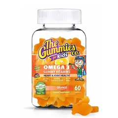 THE GUMMIES - Co. / Para niños - Gomitas de Omega 3 - 60 Gomitas - Naranja