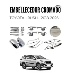 TOYOTA - KIT EMBELLECEDOR CROMADO RUSH