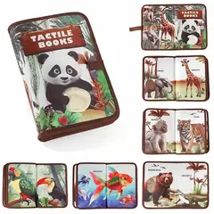 GENERICO - Juguete Libro Estimulación para Niños Sensorial de la Selva