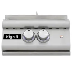 HIGRILL - Wok - Hornilla de Alta Potencia Integrada Modelo de Alta Gama Pyrolux High Burner 60SS Built-in