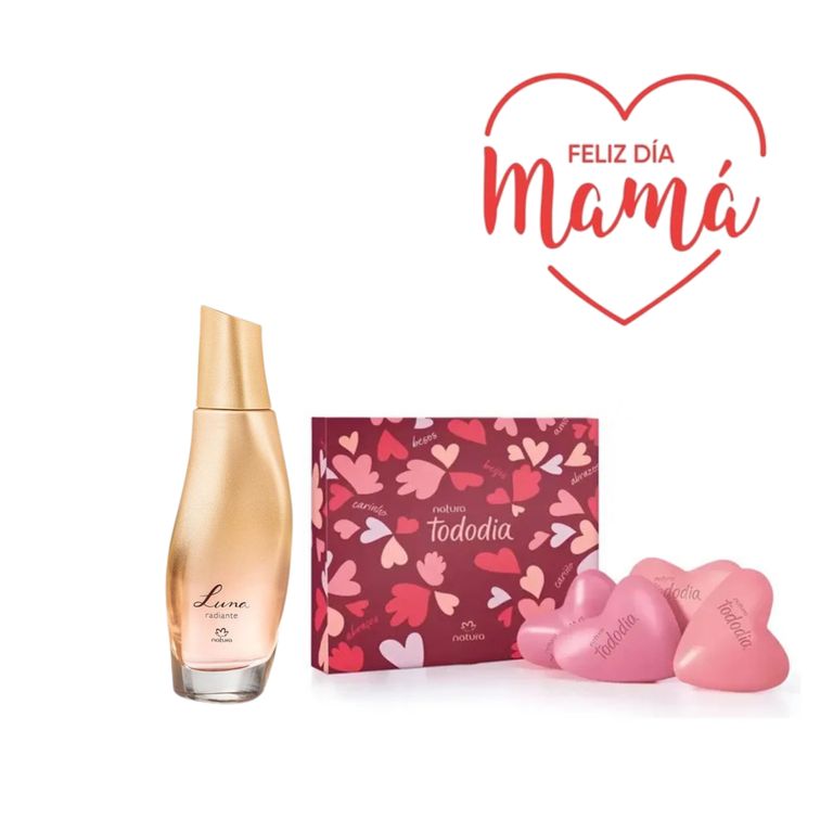 LUNA RADIANTE EAU DE TOILETTE 75 ML + JABON CORAZON TODODIA
