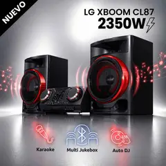 LG - Minicomponente XBOOM CL87 2350W Bluetooth Karaoke Star