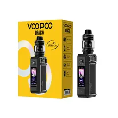 VOOPOO - Drag 6, 220W, Batería de 4400mAh, Tanque UFORCE-X de 5ml, Bobina PnP X - DISEÑO BLACK