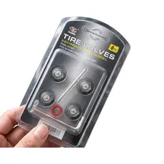 GENERICO - Tapas de pitón neumático Mercedes Benz – Set x4 con Llave