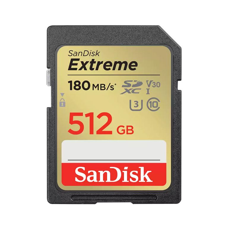 Memoria SD 512GB Extreme - R180mb - W130mb