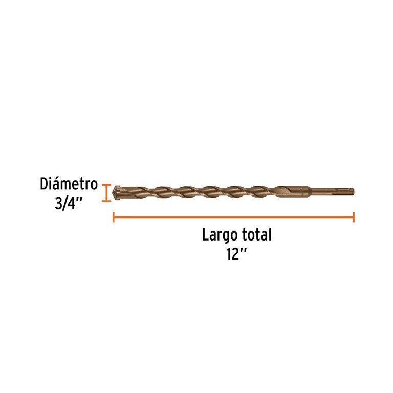 Broca SDS Plus 34 x 12, - 11287