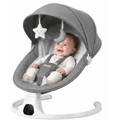 IDEAL - MECEDORA ELECTRICA 3 EN 1 DE BEBE PLOMO