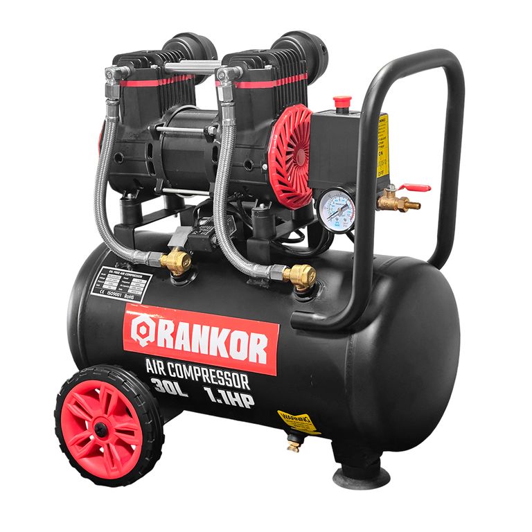 Compresora Silenciosa sin Aceite Industrial RAC8503001 30 Litros 1.1HP