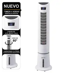 Imaco - Air Cooler Enfriador Y Humidificador De Aire Digital 58W IYS5535