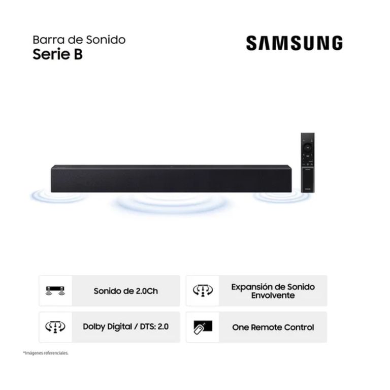 Soundbar HW-B400FPE con Dolby Digital y Bluetooth