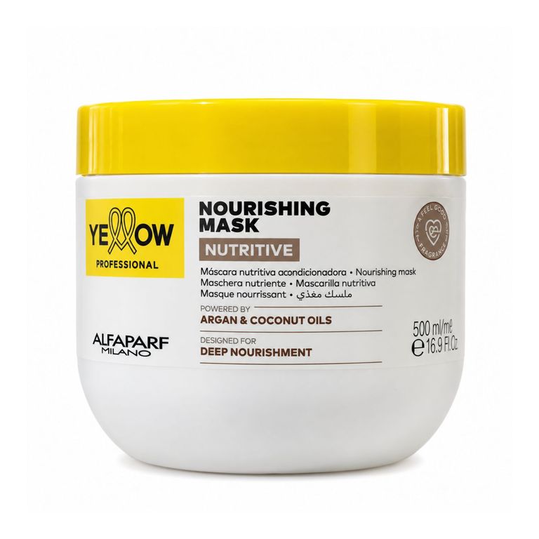 Mascarilla Nutritive Yellow 500ml - ALFAPARF