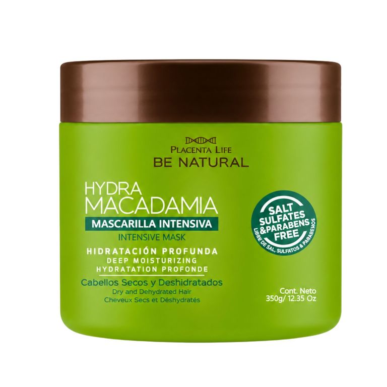 Mascarilla Hydra Macadamia 350 gr - BE NATURAL
