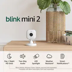 BLINK - Mini 2 Cámara de seguridad doméstica