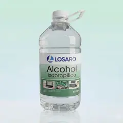 LOSARO - ALCOHOL ISOPROPILICO 1 GALON (3.5LT) - FACIL DE USAR