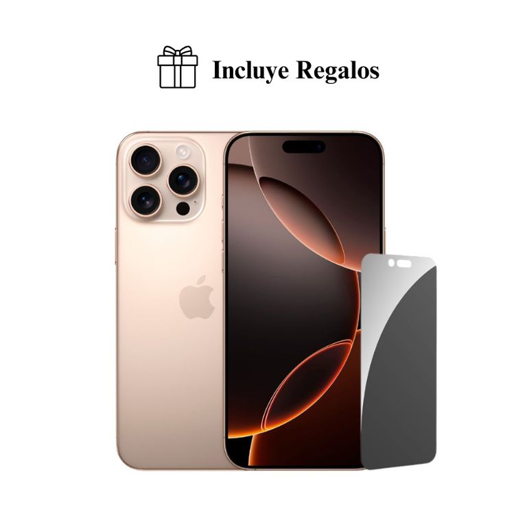 IPhone 16 Pro Max 256GB (Chip Fisico) - Desert Titanium + Regalo