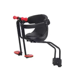 GENERICO - Asiento de Bebe o Niño para Bicicleta Baby Seat - Negro
