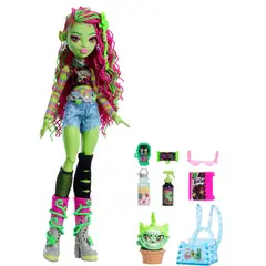 MONSTER HIGH - Muñeca Venus McFlytrap con Accesorios