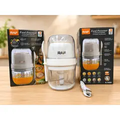 RAFF - Mini Procesador de Alimentos RAF Recargable 300ml USB