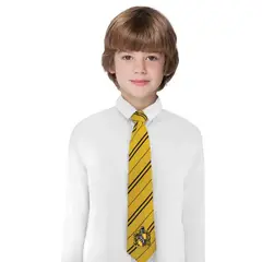 GENERICO - Corbata Hufflepuff Hogwarts Bufanda Niños