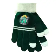 GENERICO - Guantes Slytherin Harry Potter Bufanda- Niños y Adulto