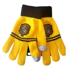GENERICO - Guantes Hufflepuff Harry Potter Bufanda - Niños y Adulto