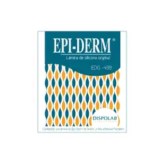 EPIDERM - Lámina de gel de silicona Epi-Derm 499 (3x3 cm)