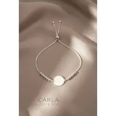 GENERICO - CARLA JOYERÍA para mamá - Pulsera Gravita en plata 925