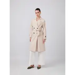 BANATY - ABRIGO GABARDINA CON ABERTURA BECCA